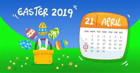 when is easter sunday 2019